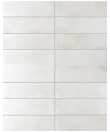 Carrelage Raku White 6x18,6 cm - détail du carreau