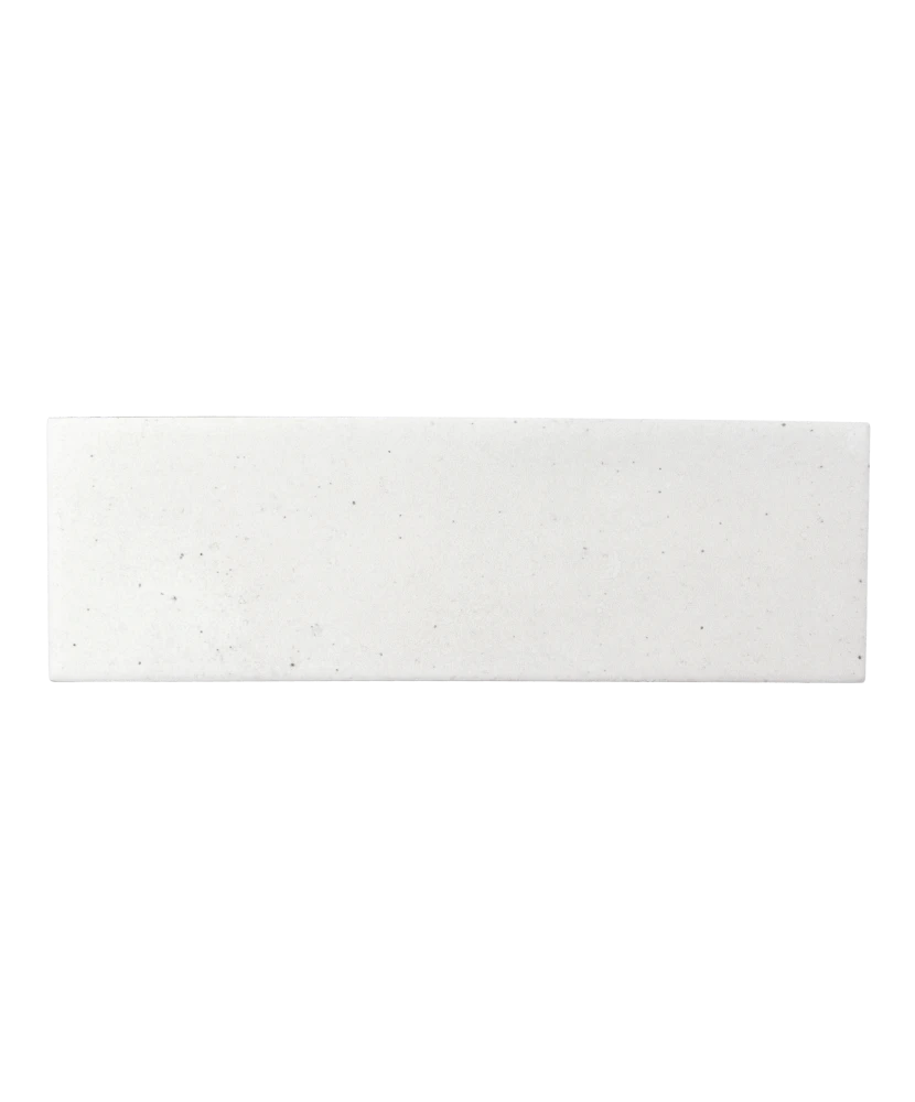 Carrelage Raku White 6x18,6 cm - vue de face du carreau