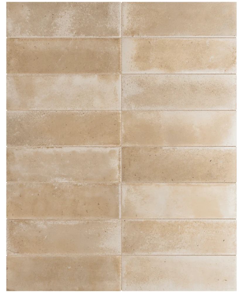 Carrelage Raku Sand 6x18,6 cm - détail du carreau 2