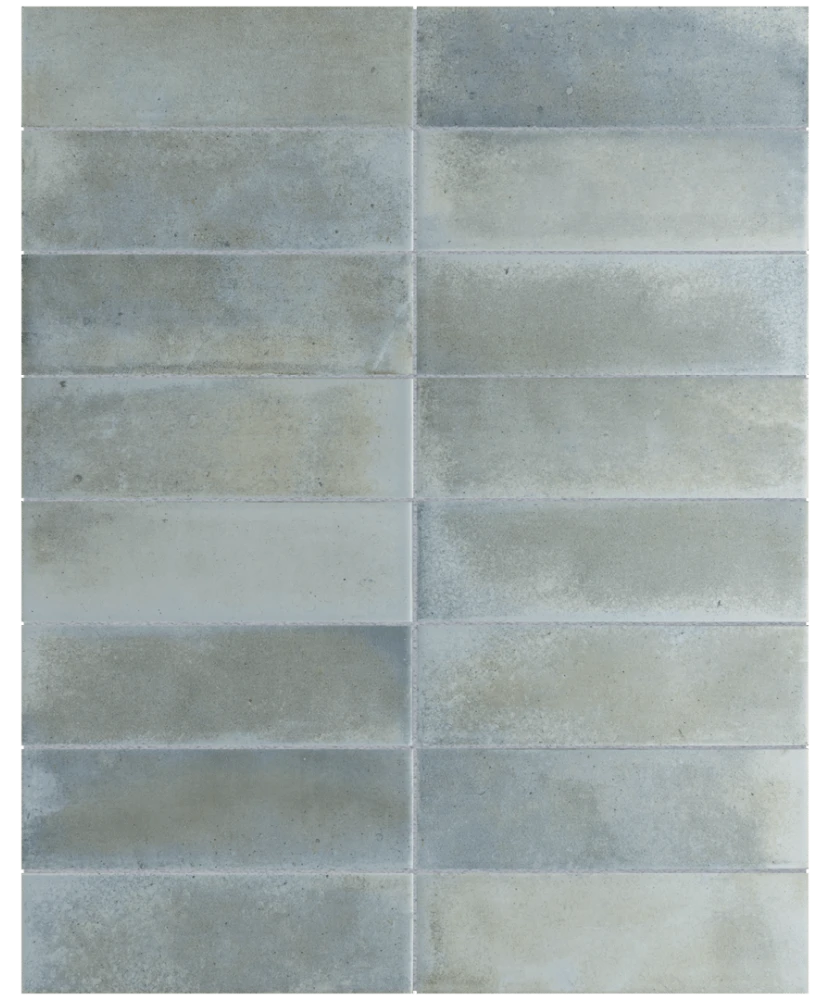 Carrelage Raku Sea 6x18,6 cm - détail du carreau