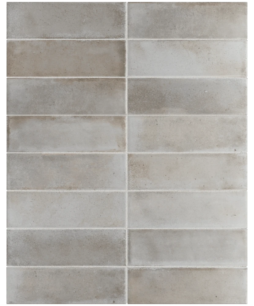 Carrelage Raku Smoke 6x18,6 cm - détail du carreau
