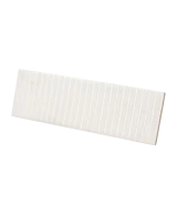 Carrelage Raku Line White 6x18,6 cm - vue latérale du carreau