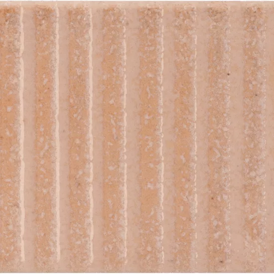 Carrelage Raku Line Nude 6x18,6 cm - vue de face du carreau