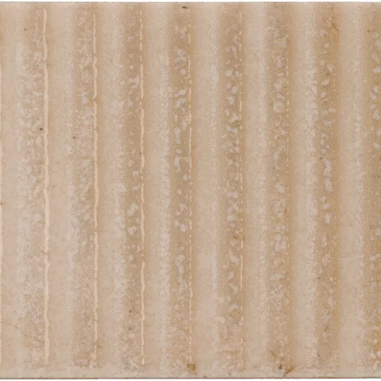 Carrelage Raku Line Sand 6x18,6 cm - vue de face du carreau