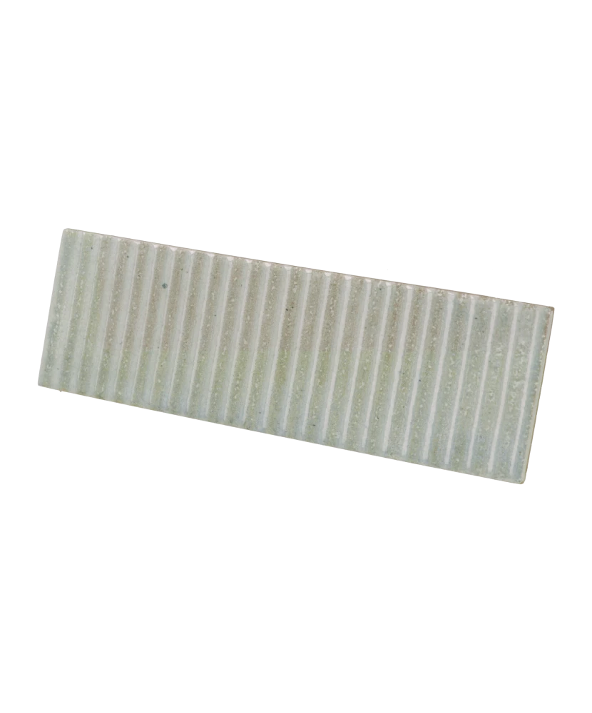 Carrelage Raku Line Sea 6x18,6 cm - vue latérale du carreau