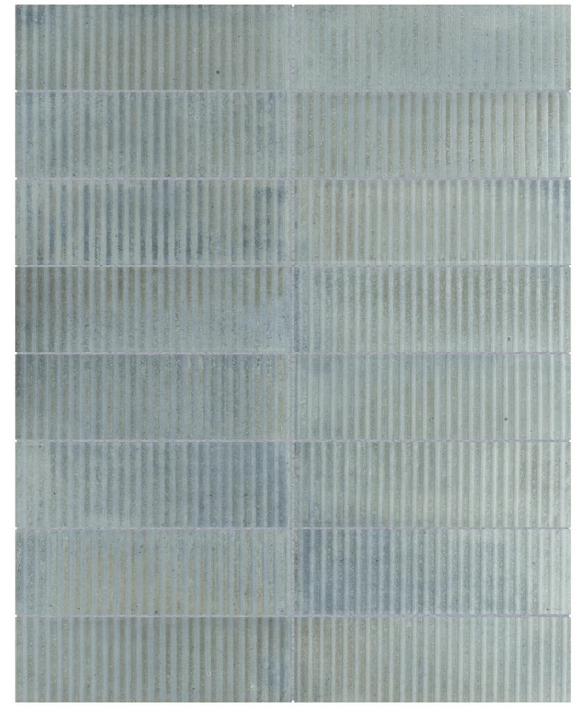 Carrelage Raku Line Sea 6x18,6 cm - détail du carreau