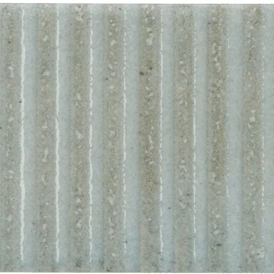 Carrelage Raku Line Sea 6x18,6 cm - vue de face du carreau