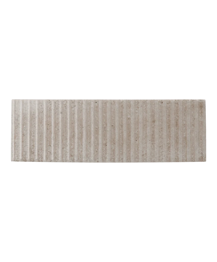 Carrelage Raku Line Smoke 6x18,6 cm - vue de face du carreau