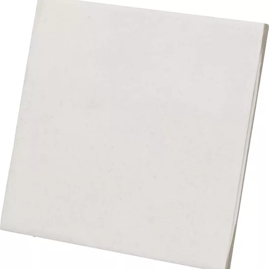 Carrelage Raku White 10x10 cm - vue latérale du carreau