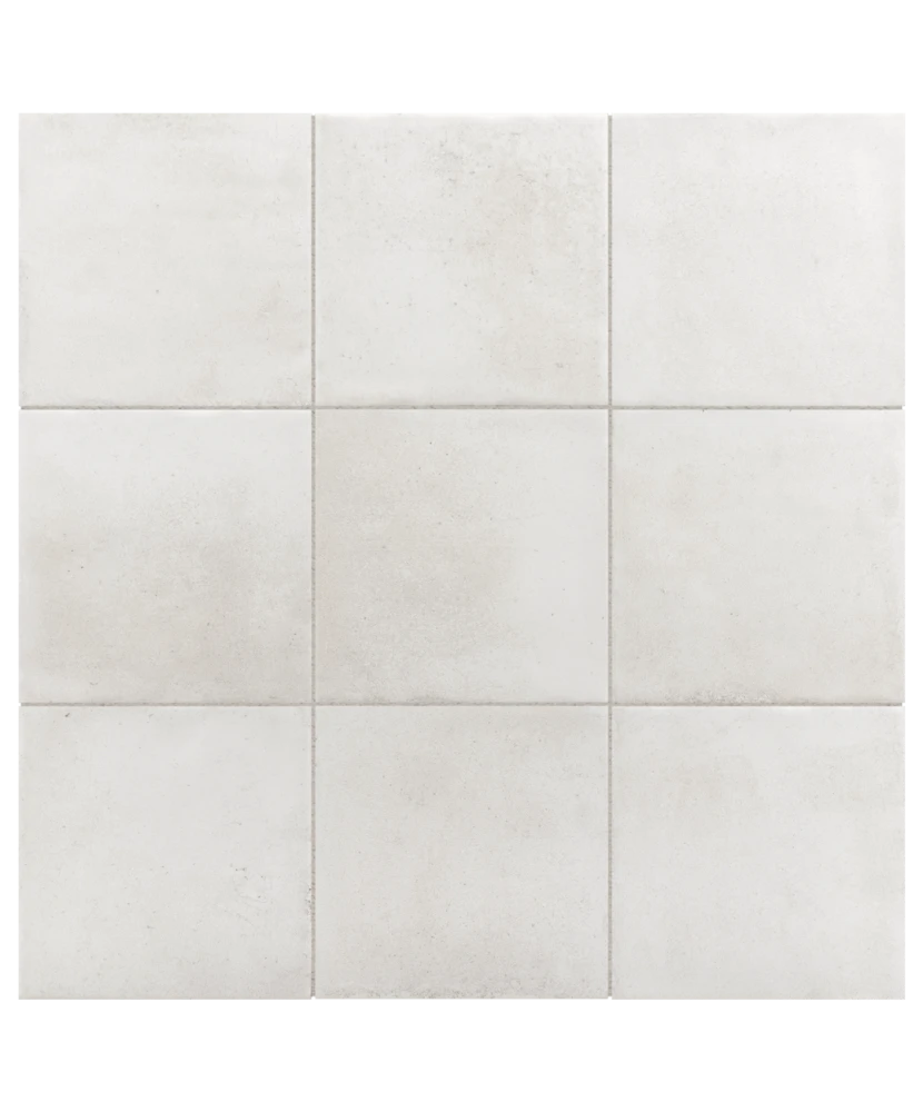 Carrelage Raku White 10x10 cm - détail du carreau