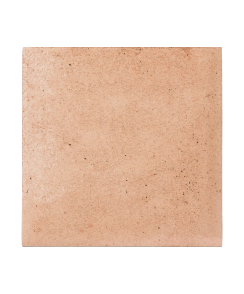 Carrelage Raku Nude 10x10 cm - vue de face du carreau