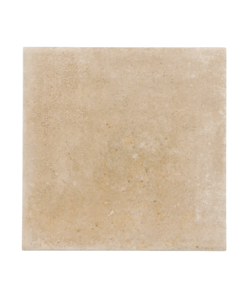 Carrelage Raku Sand 10x10 cm - vue de face du carreau
