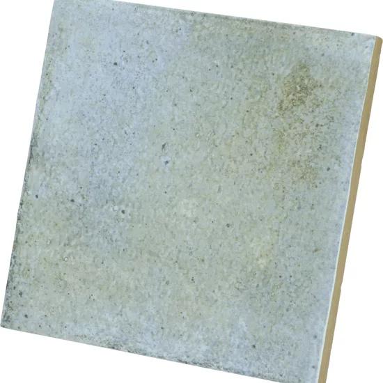 Carrelage Raku Sea 10x10 cm - vue latérale du carreau