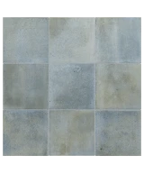 Carrelage Raku Sea 10x10 cm - détail du carreau