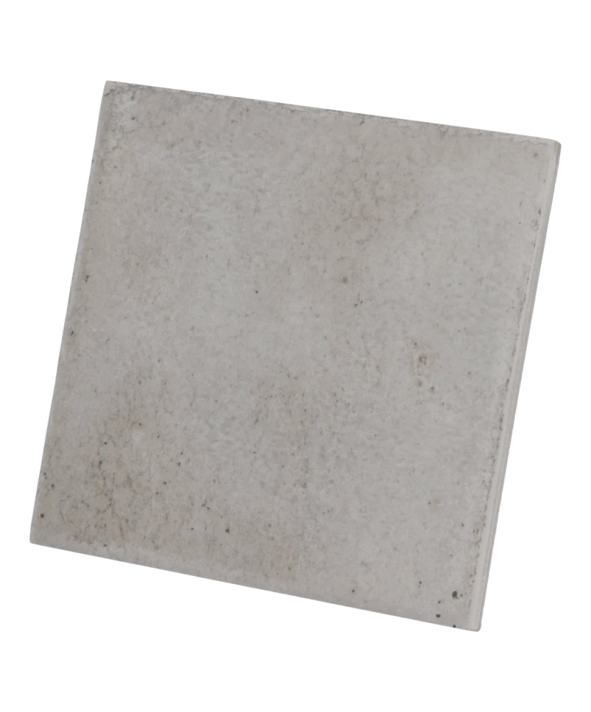 Carrelage Raku Smoke 10x10 cm - vue latérale du carreau