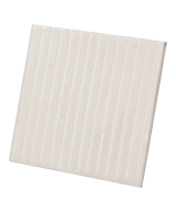 Carrelage Raku Line White 10x10 cm - vue latérale du carreau