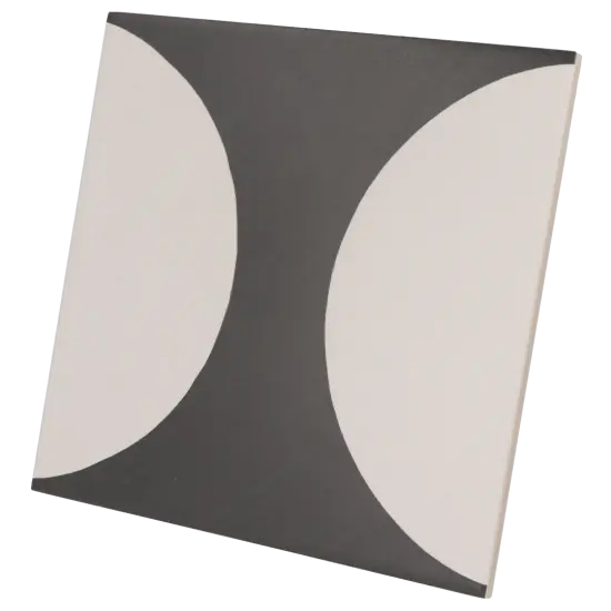 Carrelage Caprice Moonline B&W 20x20 cm, format 20 x 20 cm, collection Caprice, finition mat