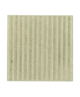 Carrelage Raku Line Sage 10x10 cm - vue de face du carreau