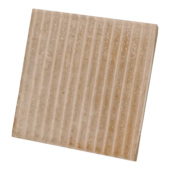 Raku Line Sand 10x10 cm - carrelage NAIS