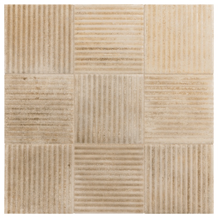 Raku Line Sand 10x10 cm - carrelage NAIS - image 2