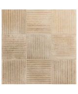 Carrelage Raku Line Sand 10x10 cm - détail du carreau