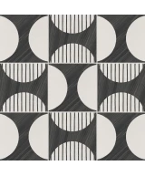 Carrelage Caprice Moonline B&W 20x20 cm - panneau de carreaux