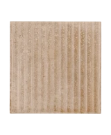Carrelage Raku Line Sand 10x10 cm - vue de face du carreau
