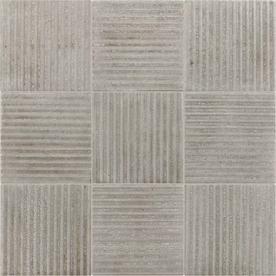 Carrelage Raku Line Smoke 10x10 cm - détail du carreau