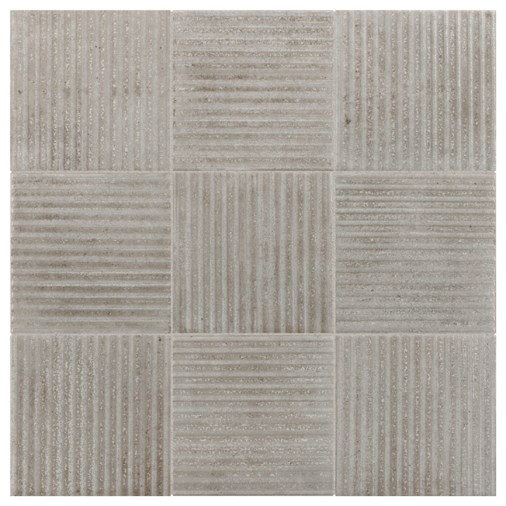 Raku Line Smoke 10x10 cm - carrelage NAIS - image 2