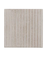 Carrelage Raku Line Smoke 10x10 cm - vue de face du carreau