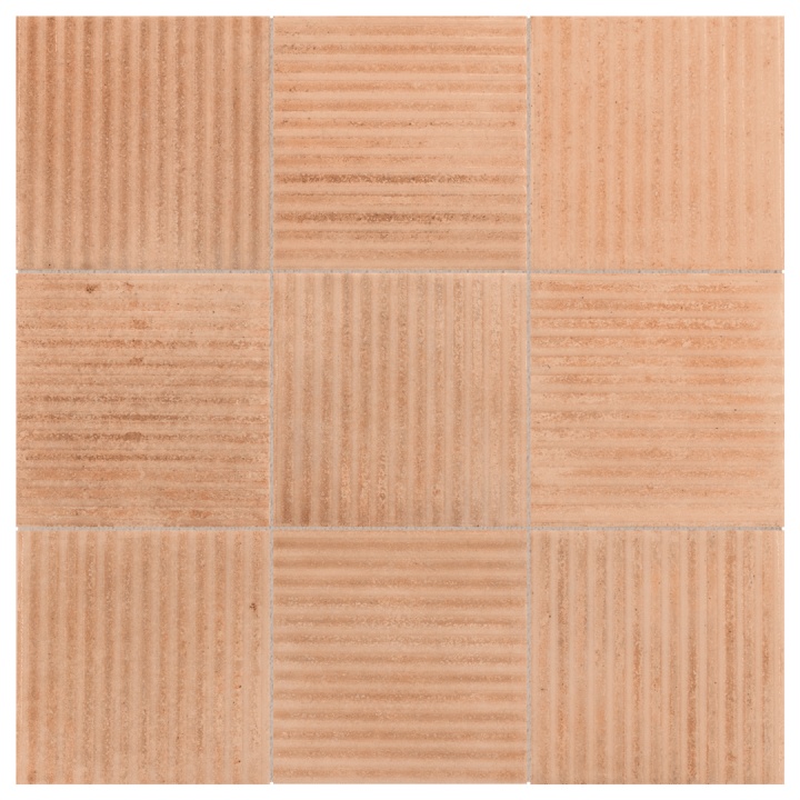 Raku Line Nude 10x10 cm - carrelage NAIS - image 2