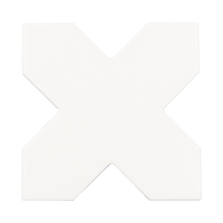 Porto Cross White 12x12 cm - carrelage NAIS - image 3