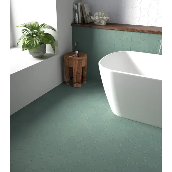 Porto Cross White 12x12 cm - carrelage NAIS - image 4