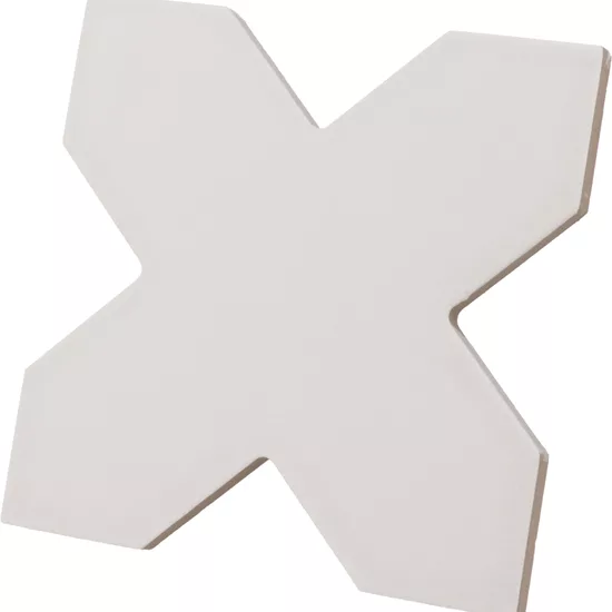Carrelage Porto Cross Oxford Gray 12x12 cm - vue latérale du carreau