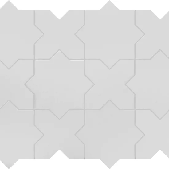 Carrelage Porto Cross Oxford Gray 12x12 cm - détail du carreau