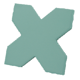 Porto Cross Jade 12x12 cm - carrelage NAIS