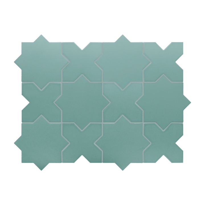 Porto Cross Jade 12x12 cm - carrelage NAIS - image 2