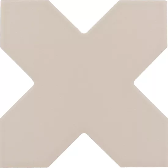 Carrelage Porto Cross Taupe 12x12 cm - détail du carreau 2