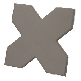 Porto Cross Black 12x12 cm - carrelage NAIS