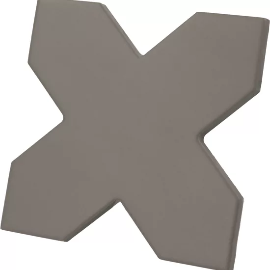Carrelage Porto Cross Black 12x12 cm - vue latérale du carreau