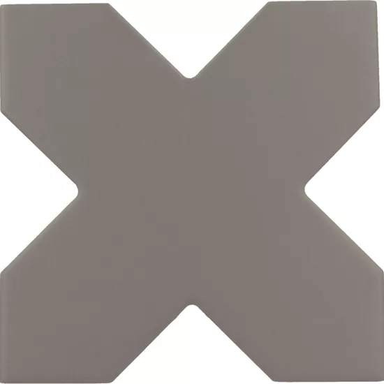 Carrelage Porto Cross Black 12x12 cm - détail du carreau 2