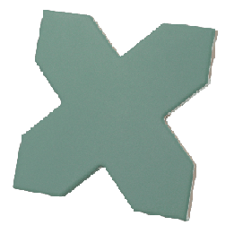 Porto Cross Pickle Green 12x12 cm - carrelage NAIS