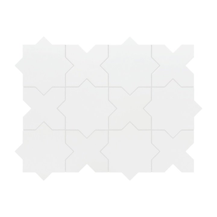 Porto Star White 16.8x16.8 cm - carrelage NAIS - image 2