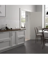 Carrelage Porto Star White 16,8x16,8 cm - posé en cuisine