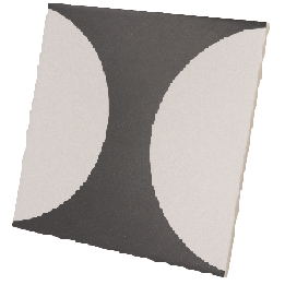 Caprice Patchwork B&W 20x20 cm - carrelage NAIS