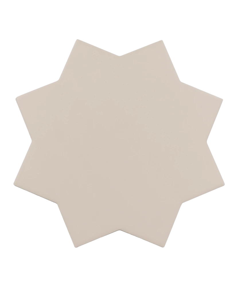 Carrelage Porto Star Taupe 16,8x16,8 cm - détail du carreau 2