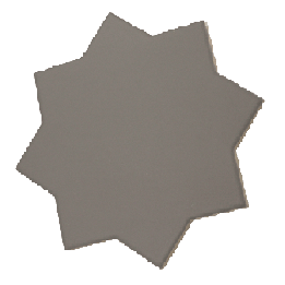 Porto Star Black 16.8x16.8 cm - carrelage NAIS