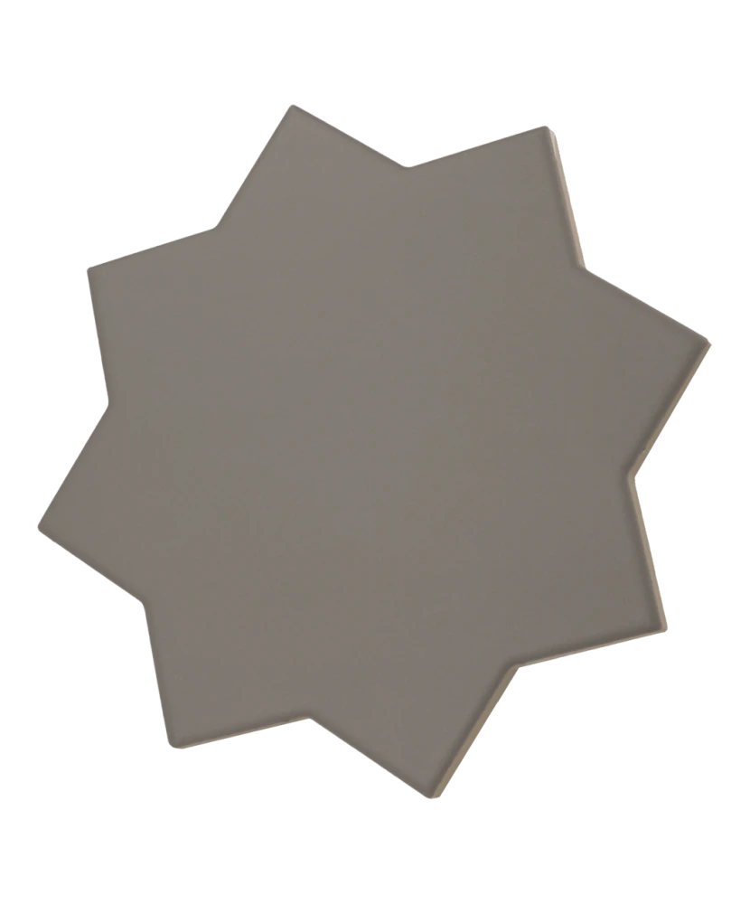 Carrelage Porto Star Black 16,8x16,8 cm - vue latérale du carreau