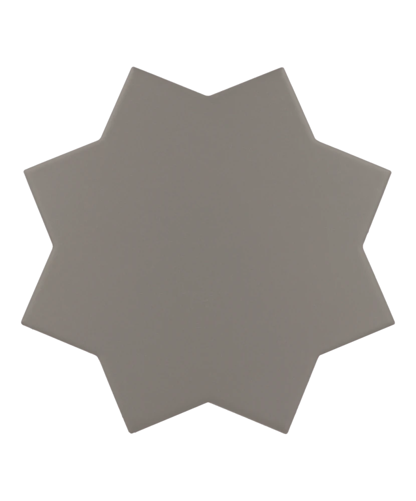 Carrelage Porto Star Black 16,8x16,8 cm - détail du carreau 2