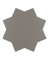 Carrelage Porto Star Black 16,8x16,8 cm - détail du carreau 2